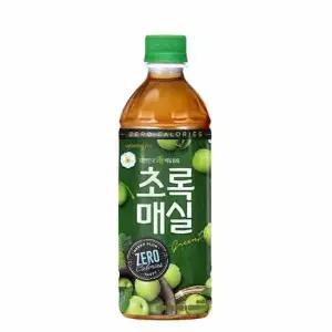 웅진 초록매실 제로 500ml 24개