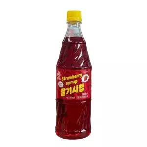오뚜기 오쉐프 딸기시럽 1kg