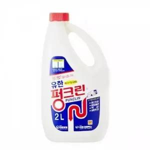 [핫트랙스]WL 배수구청소 유한 펑크린 2L x6개 한박스 배관세척제(WFLQPGR)