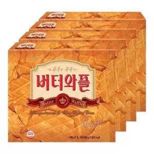 크라운 버터와플 316g x 4개