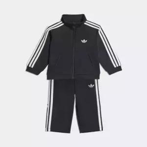 아디다스kids 파이어버드 트랙수트 인펀트 - 블랙 KD1003