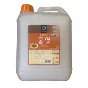 대상 청정원 촉촉한 윤기 물엿 10kg 업소용 이온물엿 대용량