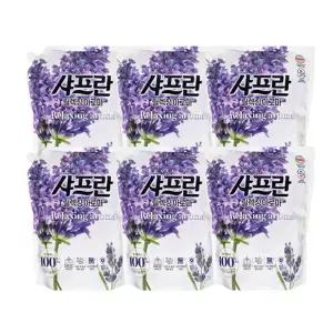 샤프란 시어버터 릴렉싱 아로마 리필 2.1L 6개