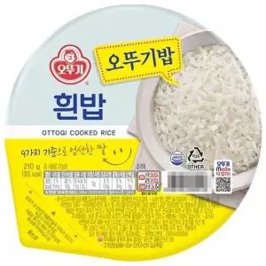 오뚜기 맛있는 밥 210g 36개