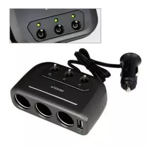 멀티시거잭 (SF) USB 스위치3구 멀티소켓 12V24V겸
