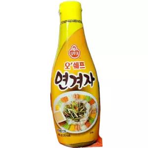 오쉐프 연겨자 480g 소스 냉채 냉면 매운 드레싱