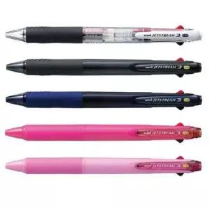 (UNI) 제트스트림 3색 0.38mm (옵션) SXE3-400-38 J