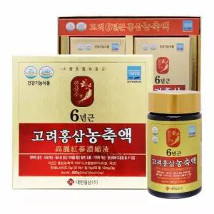 홍삼고 고려 홍삼 떠먹는 6년근 240g 2병 세트
