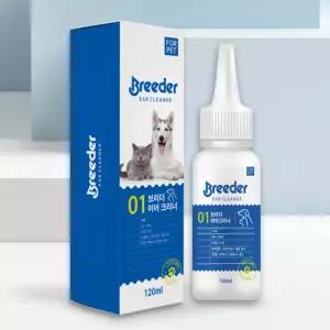 까로미 브리더 귀세정제 120ML 고양이귀청소
