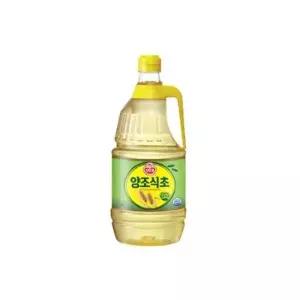 술 오뚜기 양조식초 숙성 조미료 소스 발효식품 1.8L 1개