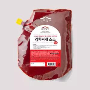 고추명가 양념 돼지고기 짜글이 김치찜 볶음밥 김치찌개 소스 2kg
