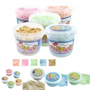 이지 루미샌드(모래놀이) 3L(1.5kg) 대용량 리필/모래/놀이/가정용/꾸미기/만들기/부드러운/실내/아이/키즈