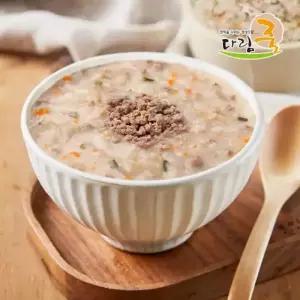 다림죽 한우소고기죽 500g 1팩 간편한 아침식사