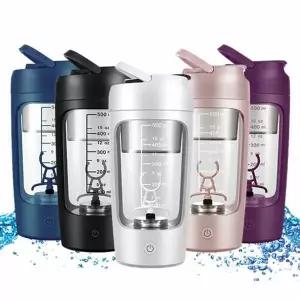 텀블러 물병 보냉 보온 유아 오토쉐이커 3세대 전동 650ml
