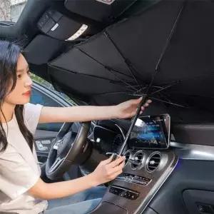 앞유리햇빛가리개 차량용 햇빛 가리개 자외선차단 우산 썬블록 가림막