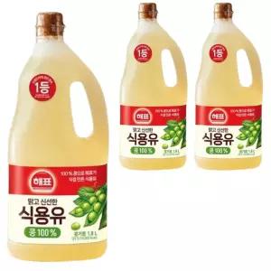 해표 식용유 1.8L 3개