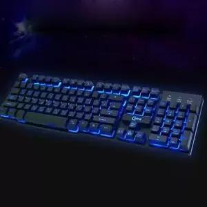 장패드 coms 게이밍 키보드 LED USB 3컬러 LED변환 19키 동시