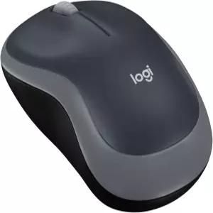 로지텍 M185 무선 마우스 저소음 휴대용 노트북 PC 그레이