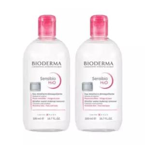 바이오더마 센시비오 H2O 클렌징 워터 500ml+500ml