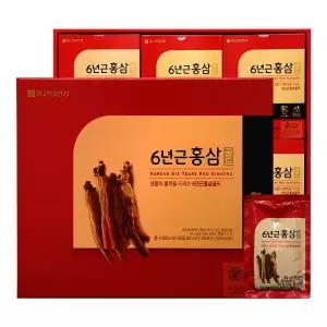 종근당건강 6년근홍삼 (80ml x 60포 / 쇼핑백포함)