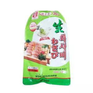 냉동 아주존 생와사비 303 750g 아이스박스 기본제공 알싸한 냉동 생와사비