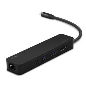 ipTIME 아이피타임 UC306HDMI2-1G C타입 6in1 4K@60 HDMI USB 10G Gen2 무전원 멀티포트 허브 PD 100W충전