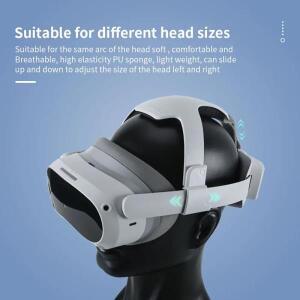 초경량 비디오헤드피코 4 편안함 조절 가능 헤드 스트랩, / 프로 VR 액세서리용 감압 브래킷
