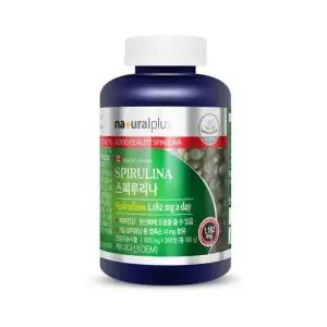 내츄럴플러스 스피루리나 600mg 300정 스피루리나 활력