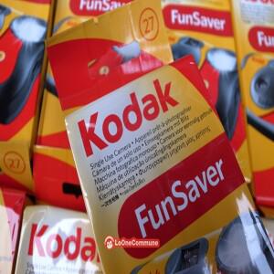 Kodak 일회용 필름 카메라 Fun Saver 27 시트 여행/웨딩/파티/어린이 장난감용 플래시 내장