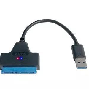 학교 SATA컨버터 USB3.0 to SATA3 2.5 SSD 외장하드케이블 변환젠더 하니A3