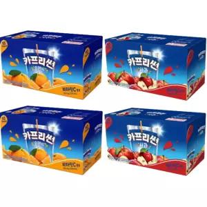 카프리썬 오렌지 200ml 20개 + 사과 200ml 20개