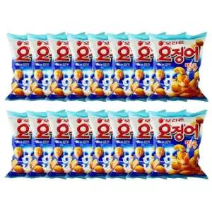 아이간식 오리온 오징어 땅콩 사무실 간식 98g 16개 1Box
