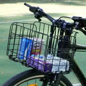 자전거 킥보드 접이식 바구니 바스켓 위치조절 C68 자전거바구니 자전거바구니커버 바구니손잡이