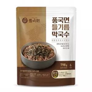 [풍국면] 전통의 맛 들기름 막국수 798g (6인분) 대용량 고소함 가득 별미 밀키트 코스트코