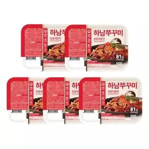 하남쭈꾸미 보통매운맛, 500g, 5개