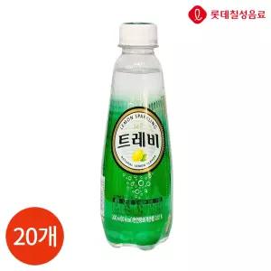 업소용, 식당용, 대용량 CL 롯데 트레비 레몬 300ml x 20PET 캠핑,스파클링워터,무가당