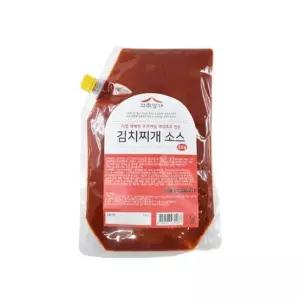 고추명가 김치찌개소스 2kg 쯔양 냉부해 소스 / 업소용식자재