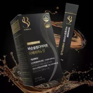 연예인도 극찬한 다이어트 커피 바순슬림 다이어트커피 1포 대용량 500-1L 가르시니아900mg / 1box(14포)