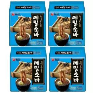 농심 메밀소바 127g X 20봉
