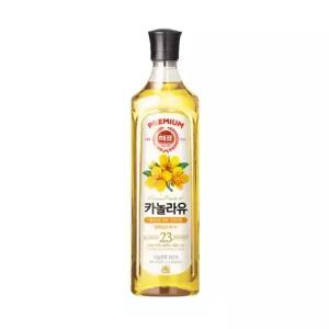 요리용 식용유 카놀라유 900mL 3개
