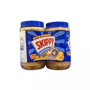 코스트코 스키피 크런치 땅콩버터 1.36kg x 2병 슈퍼청크 대용량 땅콩잼