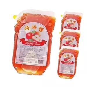 부국 사과잼 5kg 파우치 파우치백 가방 한박스 (5kg x 3ea) 4709816
