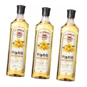 해표 카놀라유 900ml 3개 4526333