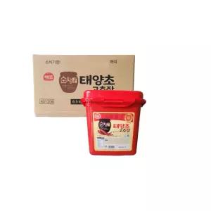 해표 순창궁 태양초 고추장 6.5kg 한박스(2개입)