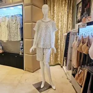 [대구백화점][비너스]여자 잔꽃 주름지 여름 파자마세트(VPAS209W)