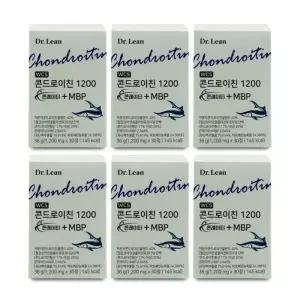 [닥터린] 닥터린 콘드로이친 1200 콘레이티 + MBP 1200mg x 30정 X 6박스 I