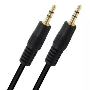 컴퓨터 오디오 연결선 3M 3.5mm 3극 스테레오 AUX 케이블 차량용 카오디오 잭 스피커폰 음향선 수대수