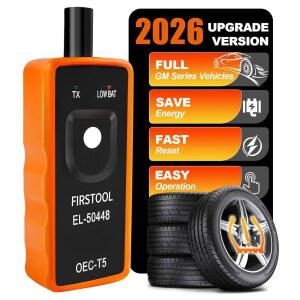 GM 타이어 센서용 TPMS 재학습 도구, EL-50448 자동 타이어 모니터링 시스템 활성화 재설정 도구, 타이어 센서 재설정 도구 OEC-T5, GM 시리즈 차량용 TPMS 프로그래밍 도구 2006-2024