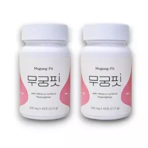 무궁핏 정 무궁화 평화 효능 식용 무궁화 500mg 90정(45정x2개)