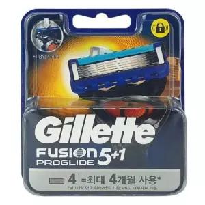 메뉴얼 질레트 프로글라이드 면도날(4입)(공식수입품)